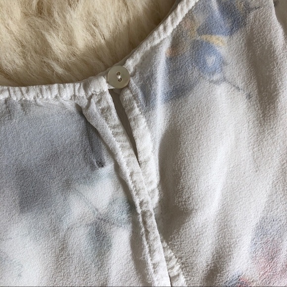 PJK💕Patterson J. Kincaid Butterfly Silk Flowy Top - Picture 6 of 8